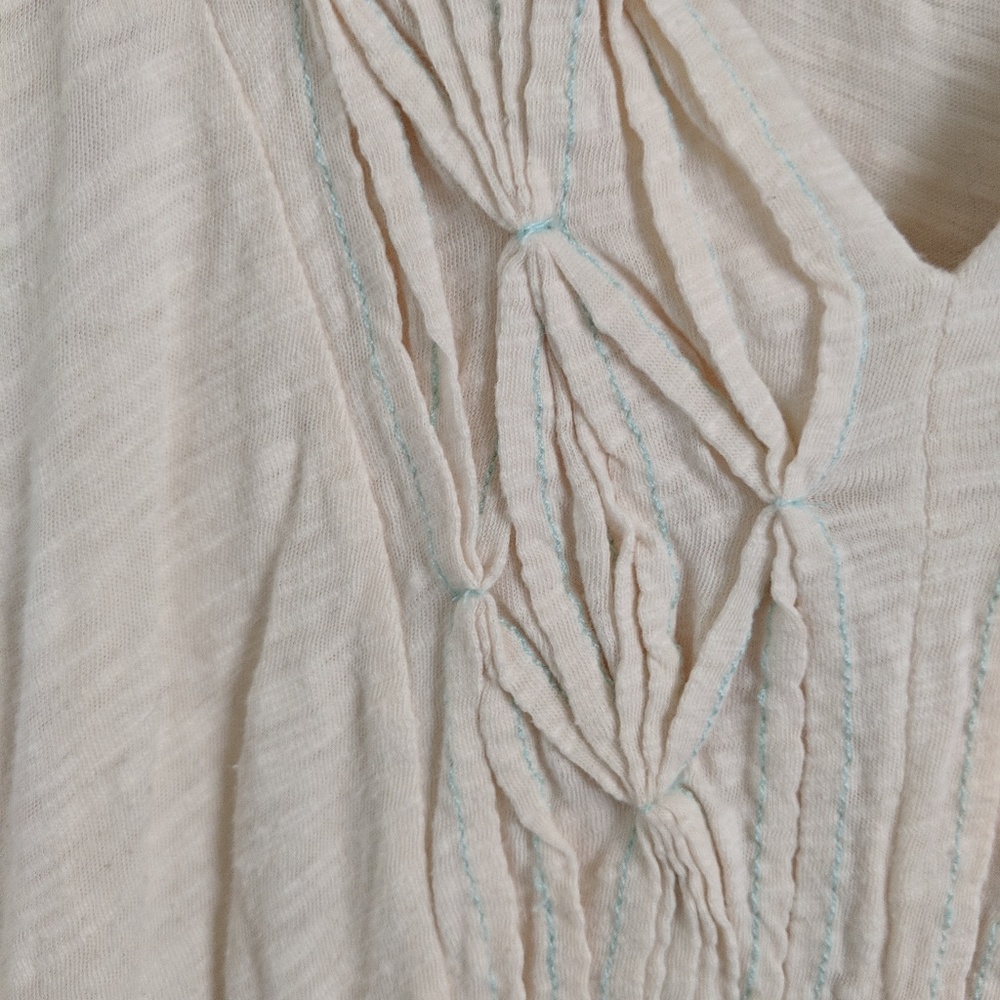 Anthropologie // Deletta Pintuck Top - Picture 2 of 7